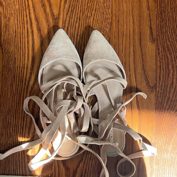 Bcbg generation pointed ballet wrap flats - Picture 1 of 3